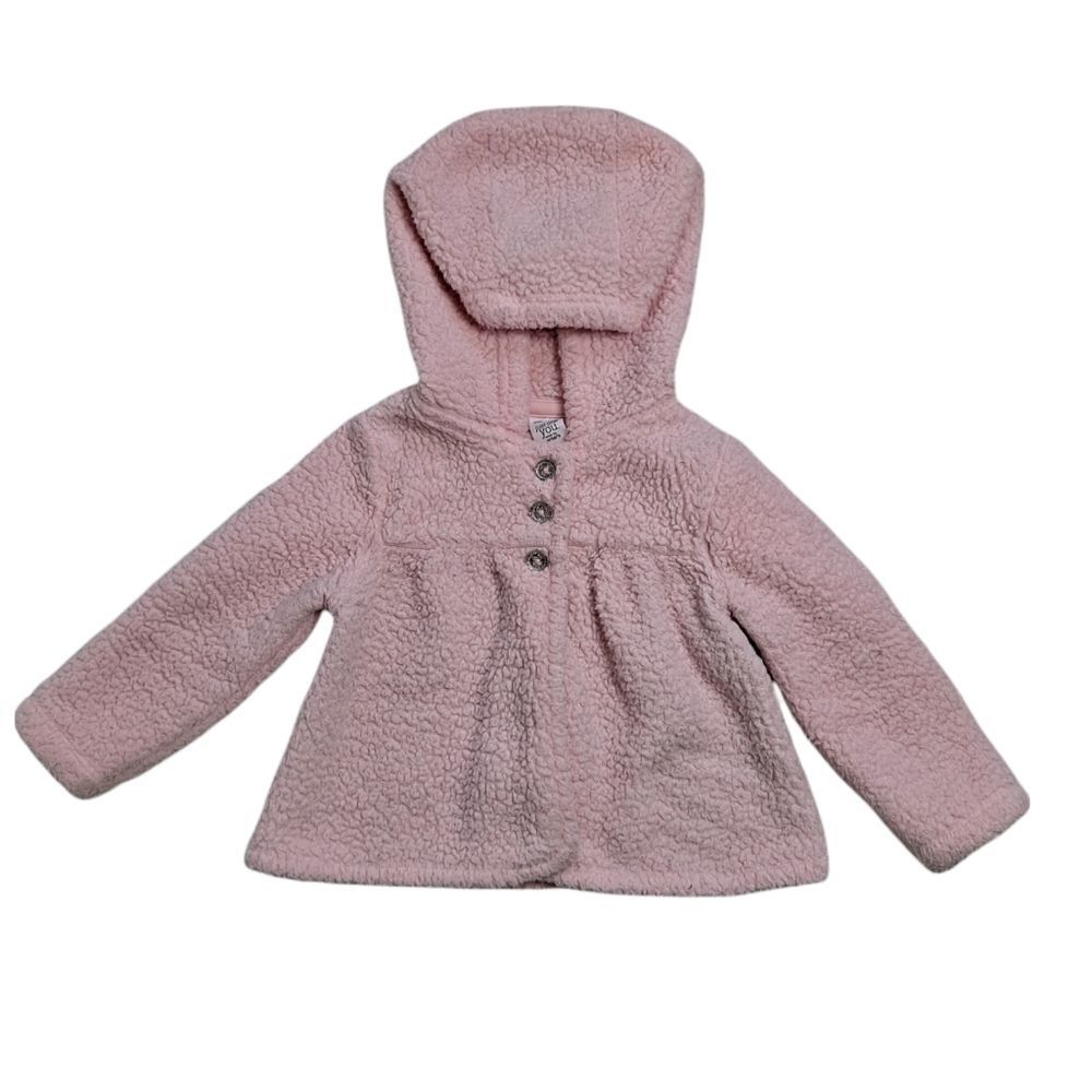 Carter's Hooded Fleece Jacket Pink 18 Month